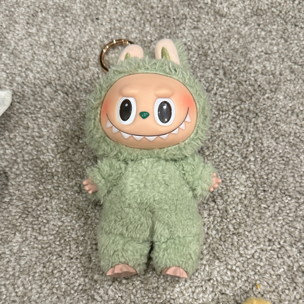 Charming Plush Character Key Holder